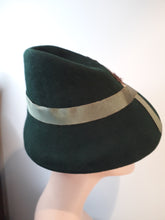 1930's Inspired Hat Bottle Green